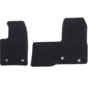 Predpražniki Premium iz velurja, črni